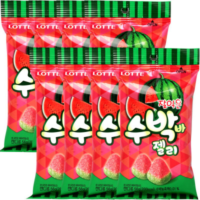 Lotte Watermelon Baselli 56g x 8 pcs