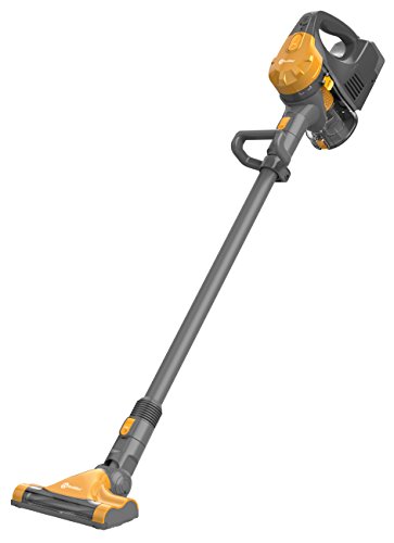 Rollibot Puro 200 Cordless Stick Vacuum Cleaner Ultra Lightweight Bagless Sweeper Pet Hair Electric Broom with Motorized Brush Head 22.2V/120W High-Power Cyclone Suction Rechargeable Battery