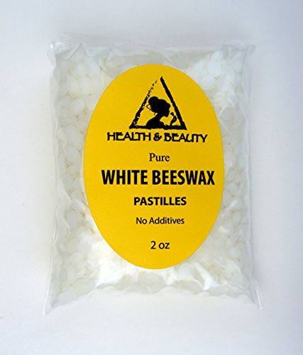 White Beeswax Bees Wax Organic Pastilles Beads Premium Prime Grade A 100% Pure 2 oz