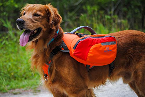 Multi-Purpose Dog Backpack Life Jacket