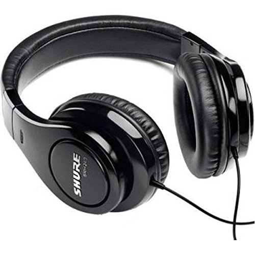 Shure Professional Quality Headphones with 3-Button Remote and Mic