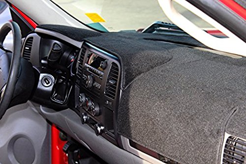 Angry Elephant Charcoal Carpet Dashboard Cover - Compatible with All 1999-2006 GMC Sierra and Chevrolet Silverado Models.