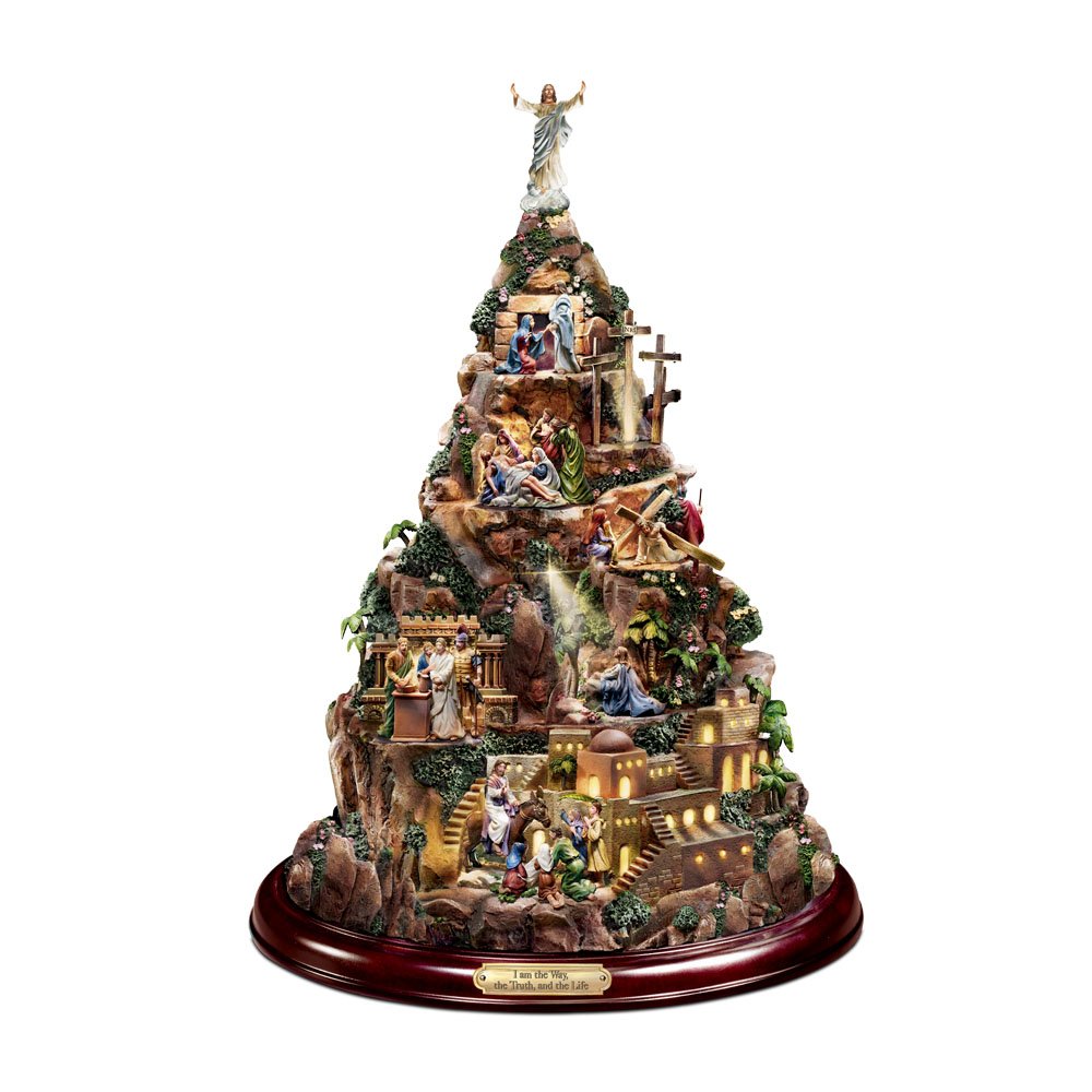 Thomas Kinkade ‘Faith Mountain’ Home Décor By The Bradford Exchange