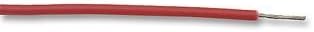 Single Conductor Cables (Hook-Up Wire) 22 AWG Copper, Silver Coated 100.0' (30.5m) 600V Red