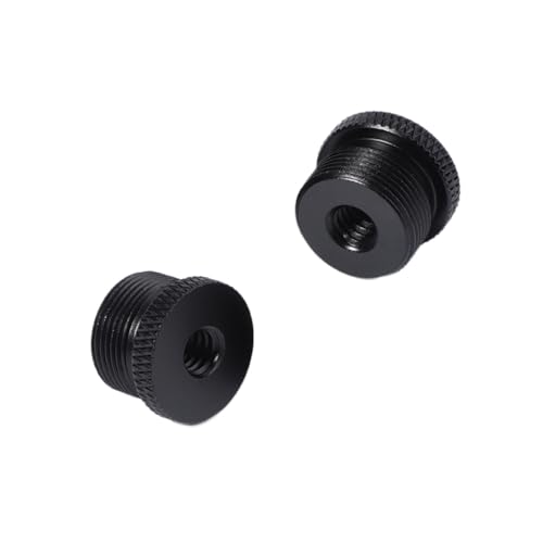 Mic Stand Adapter 14 Female to 58 Male Screw Thread Adapter Tripod Screw Adapter for Camera Monitor Microphone Stand
