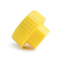 Yellow Pump Reservoir Cap Replacement for Power-Pole Hydraulic Fluid Reservoir Tank, Compatible with all Power Pole Pump Systems, Stealth Pump,C-Monster 1.0 (CM1.0) Pump, C-Monster 2.0 (CM2.0) Pump
