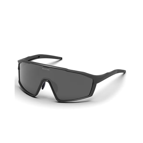 BEACOOL Polarized Sports Cycling Glasses Men Women UV400 Baseball Sunglasses TR90 Frame for Fishing Running Golf Softball