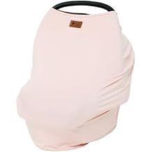 KYTE BABY Unisex Rayon Made from Bamboo Car Seat Cover, Crepe Rip Tide