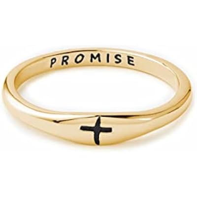 Elevated Faith Gold Promise Ring