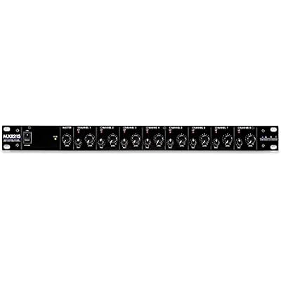 ART MX821S Eight Channel MicLine Mixer with Stereo Outputs, MultiColored