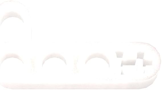 Gobricks GDS-671 32140 Hole Brick Technic Beam 2x4 L-Shape Thick, 50 pcs