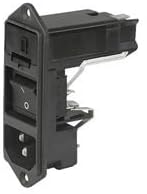 Schurter Kd14.1101-151 Power Entry Module, Plug, 10a