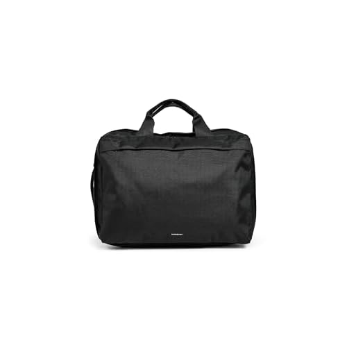 Sandqvist Mens Go 3-Way Bag, Black, One Size