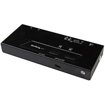 2x2 HDMI Matrix Switcher - 4K UltraHD HDMI Switch with Fast Switching, Auto-Sensing and Serial Control, TAA (VS222HD4K)