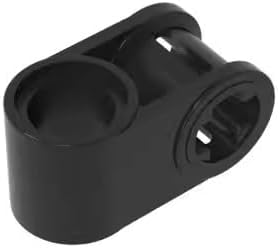 BrickBuddy Gobricks GDS-926 Technic Axle and Pin Connector Perpendicular 50PCS Compatible with Lego Toy 6536 40416 DIY Parts and MOC Components for Major Brick Brands Color:Black 26 | Black, GDS-926. Compatible with LEGO bricks. MOC brick replacement parts, consistent color matching, precision manufacturing.