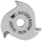 Whiteside 6703B Slotting Cutter: 1-7/8 Inch Cutting Diameter, 5/16 Inch Bore, 3/32 Inch Kerf, 4 Wings