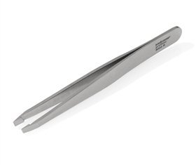 Profinox Slanted Tweezers by Malteser. Made in Germany, Solingen