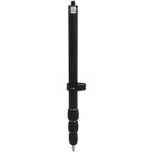 Aluminum Telescopic GPS Rover Rod, 5FT/1.5M GPS Pole for Land Surveying & Engineering, Surveying and Measuring Poles