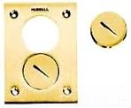 Hubbell 12480 Floor Box Flush Plug