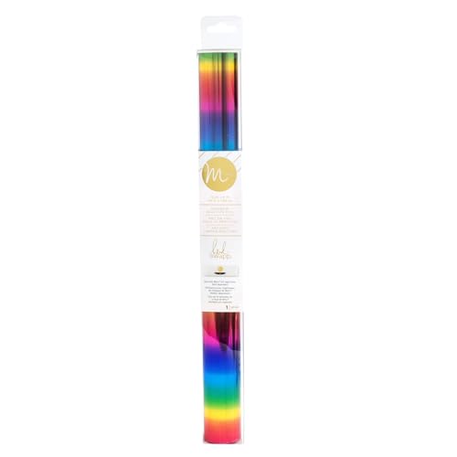 Heidi Swapp 314495 Wheel Mink-Reactive Wheel-12 Inch-Rainbow-6 Feet