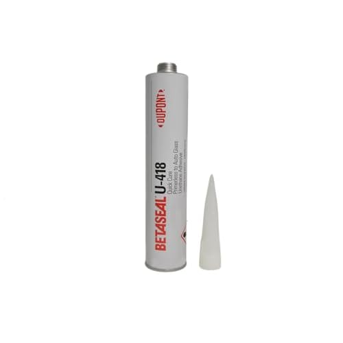 U-418 Fast Cure Auto Glass Urethane Adhesive - Primerless 310ml 10.5oz Cartridge, 1, Count