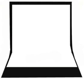 ePhoto Muslins Photography Studio Muslin Backdrops 6 x 9 Black White NEW by ePhoto INC 6x9BW