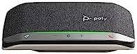 Poly - Sync 20 BluetoothUSB-A Speakerphone - Personal Portable Speakerphone - Noise & Echo Reduction - Connect to Cell Phones via Bluetooth or Computers via USB-A Cable - Works with Teams, Zoom