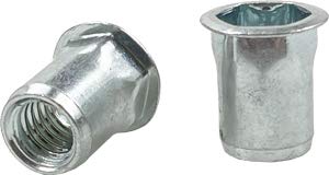 Swordfish 65766 - Hex Type Nutserts Rivet Nut 5/16-18 Thread, 50 Pieces