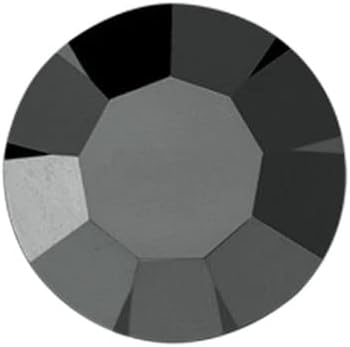 Preciosa Maxima Chatons Rhinestones - Choose Your Size - Color: Jet Hematite - 144 Pieces (SS39 (8.15-8.40mm))