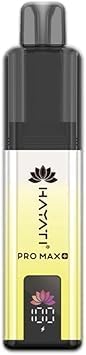 Hayati 6000 Pro Max Plus 6K Rechargable and reusabale (banana ice)