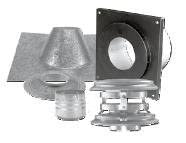 Dura-Vent 4PVP-KVA PelletVent Pro Vertical Flat Ceiling Venting Kit