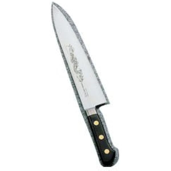 Misonoミソノ スウェーデン鋼龍彫刻入牛刀 No.117M36cm