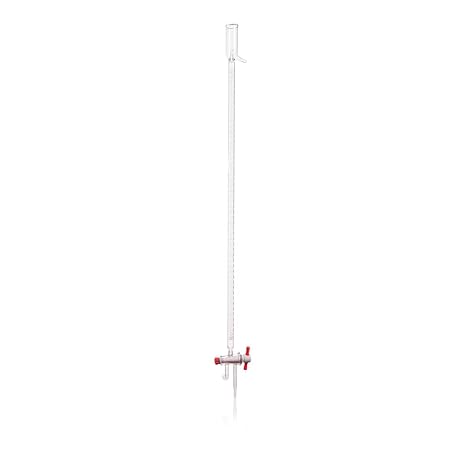 Kimax 17051F-50 50mL Class B Automatic Burette, with 3-Way PTFE Stopcock