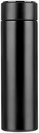 Insulated Cup-Stainless Steel Vacuum Coffee Mug,Flask Leak Proof Water Bottle,Double Wall Sport Travel Mug,Keep Cold & Hot 12 Hours BPA Free 17oz (Black)