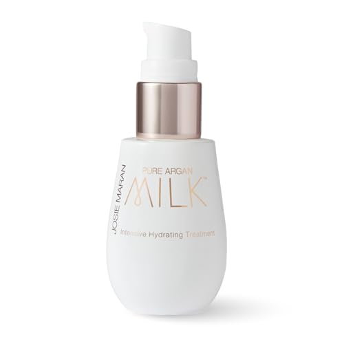 Josie Maran Hydrating Serum with Argan Oil Micro-Droplets - Pure Argan Milk Intensive Hydrating Treatment - The First Step in Skin Prep - Maxamize the Benefits of All Your Skincare 1 Fl Oz