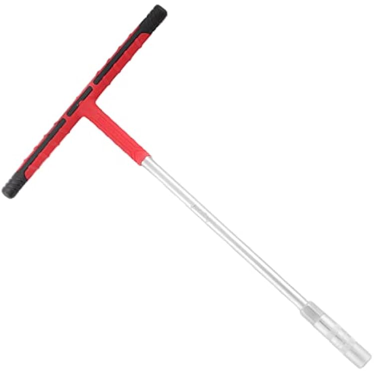 Utoolmart Rubber Coated T Handle 9mm Hex Hexagon Socket Wrench Spanner Tool 1 pcs