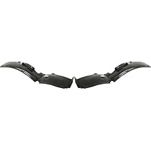 Go-Parts - Front Fender Liner Pair/Set for Dodge Caliber 2007-2012, Right (Passenger) and Left (Driver) Replacement Parts 2008 2009 2010 2011