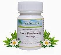 Planet Ayurveda Praval Panchamrit | The Ayurvedic Treatment of Bloating| Natural Digestive System Support | Maintain Healthy Urinary System | 60 Veg Capsules Each, Pack of 1