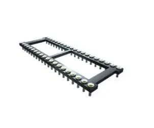 SAMTEC - ICO-632-MGT - IC & Component Sockets ".100"" Low Profile Screw Machine DIP Socket" - (Pack of 25)
