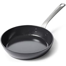 GreenPan Craft Noire 8 Frypan Skillet, Non-Toxic PFAS-Free Hard Anodized Healthy Ceramic Nonstick, Induction Suitable, Dishwasher Safe, Black