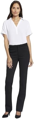 NYDJ Womens Teresa Wide Leg Ankle Fray Hems