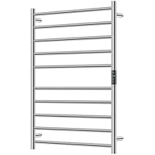Towel Warmers for Bathroom, Heated Towel Rack Large, Smart Timing & Temperature Control, 10 Bar Racks, Stainless Steel, Plug-in, Fast Heating, Brushed Nickel