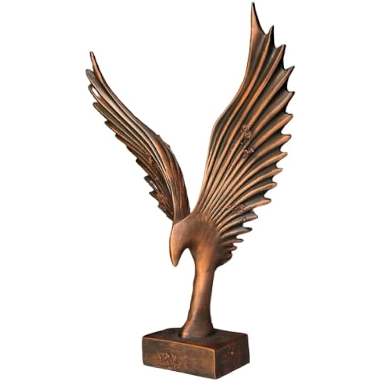 Almighty phoenix 13.0 inch, legendary, bird, ancient, handmade, craft, sculpture, craft, gift, statue Mukemel Designs bronze
