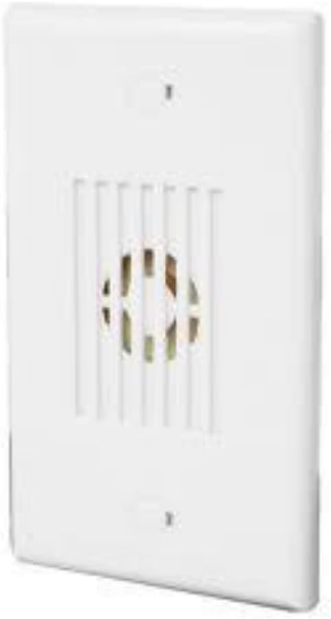WHEELOCK MIZ-24S-W - Mini Horn,Wall,24 VDC,Temporal/Continuous,WH