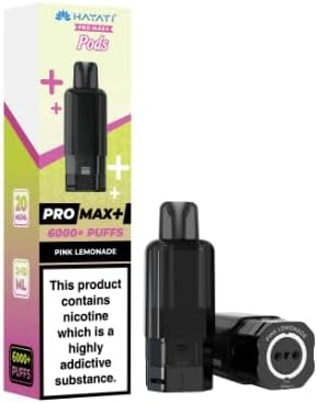 Hayati 6000 Pro Max Plus 6K Refill Pod (pack of 1) (Pink Lemonade)
