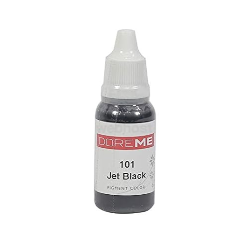 Set 101 Jet Black doreme pigment