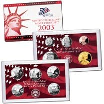 US Proof Set 2003 Silver