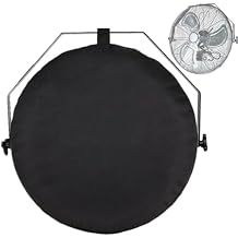 Outdoor Waterproof Wall Mounted Fan Cover, GS Alderual 23"-30" Outdoor Heavy Duty Extra Large Round Corner Wall Mount patio Fan Cover for Winter