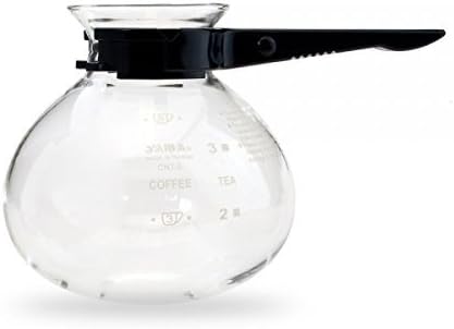 Yama Glass CNT5 Replacement Bottom Beaker - Borosilicate 5-Cup Siphon Brewer Base with with Ceramic Base