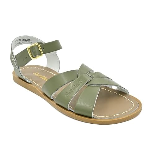 Salt Water Original Little Kid Leather Sandals